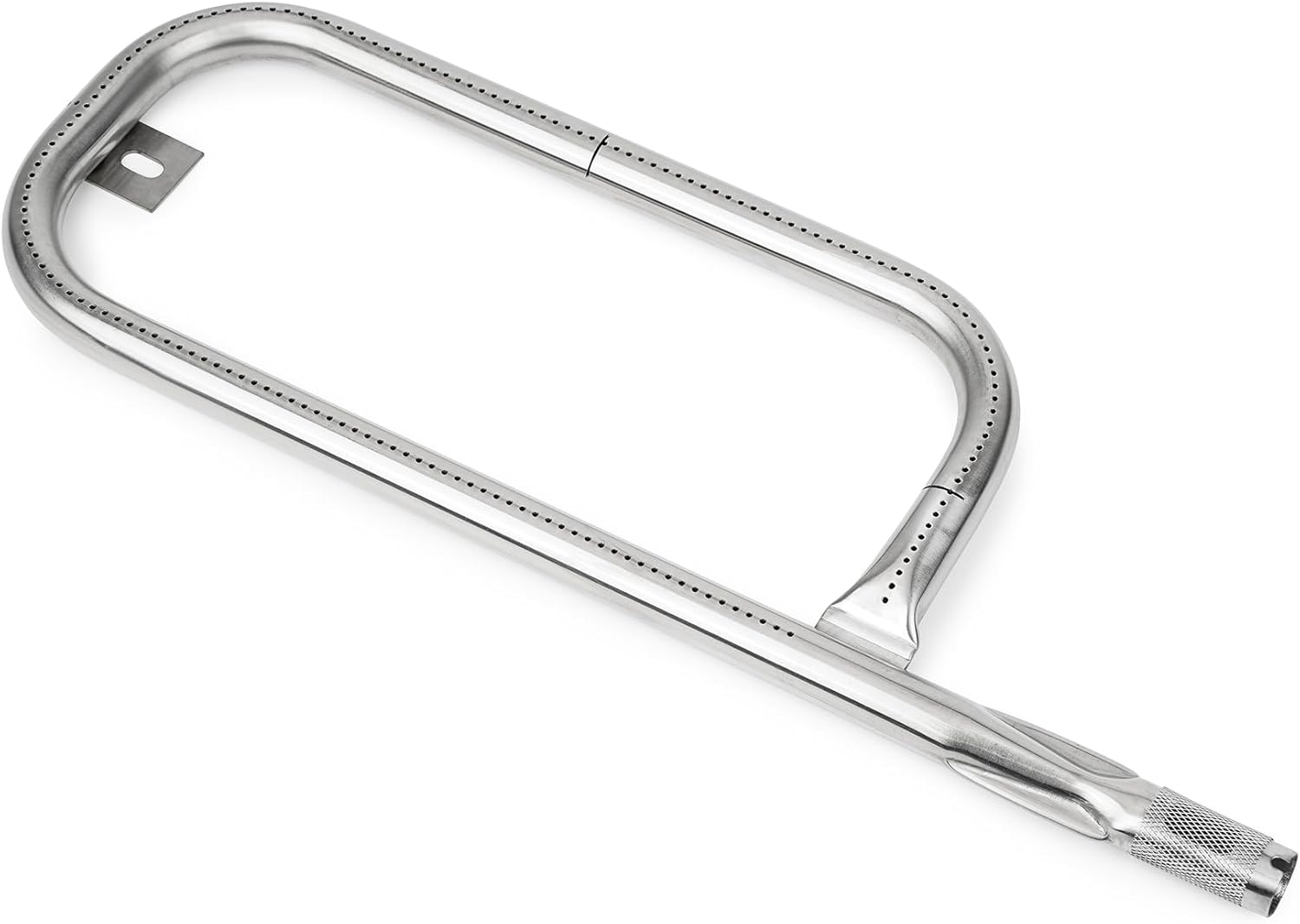 Edelstahlbrenner Für Weber Q100, Q120, Q1000 Und Q1200 – 1 Stück – Edelstahl – Langlebiger Ersatzbrenner – Gasgrill Für Den Außenbereich – 43,5 X 14,5 Cm