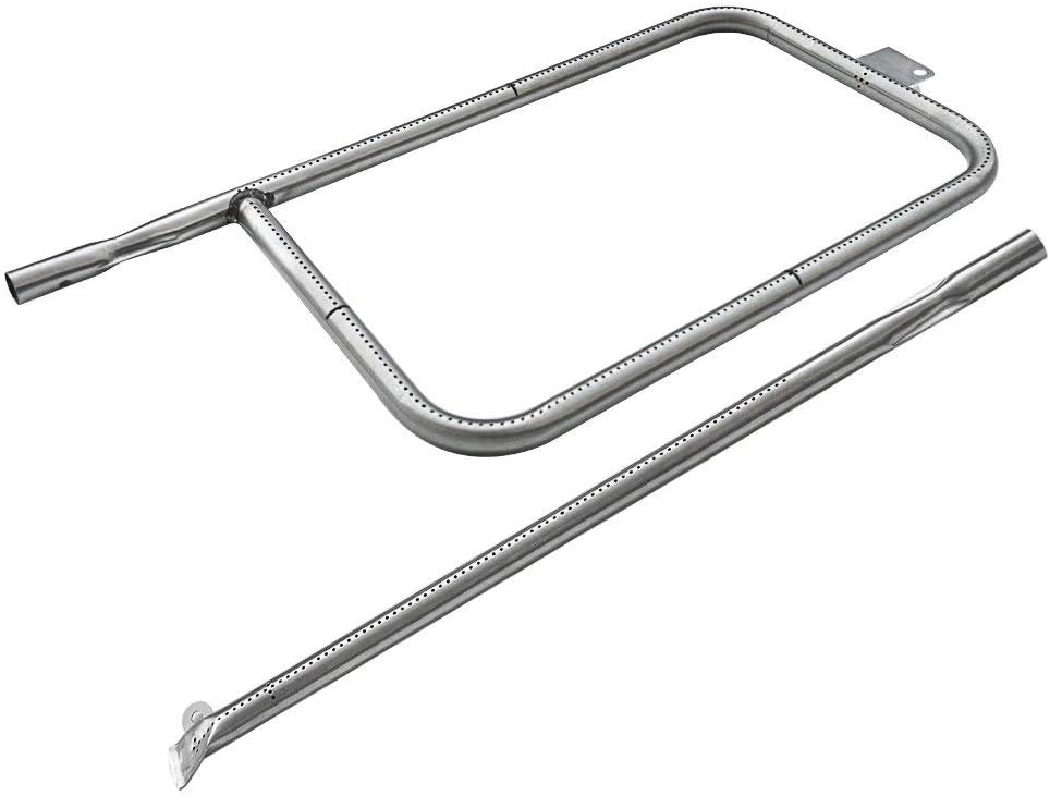 Edelstahlbrenner Für Weber Q300, Q320 Und Q3000 – 1 Stück – Edelstahl – Langlebiger Ersatzbrenner – Gasgrill Für Den Außenbereich – 56,2 X 26,4 Cm
