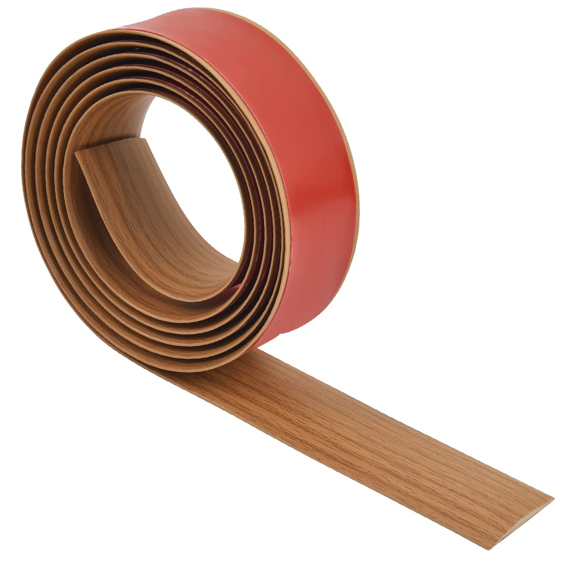 Selbstklebendes Übergangsprofil – 1-teilig – Graue Holzoptik (pvc) – Bohrfreie Verlegung – Für Laminat- Und Fliesenböden – 200 X 4 Cm