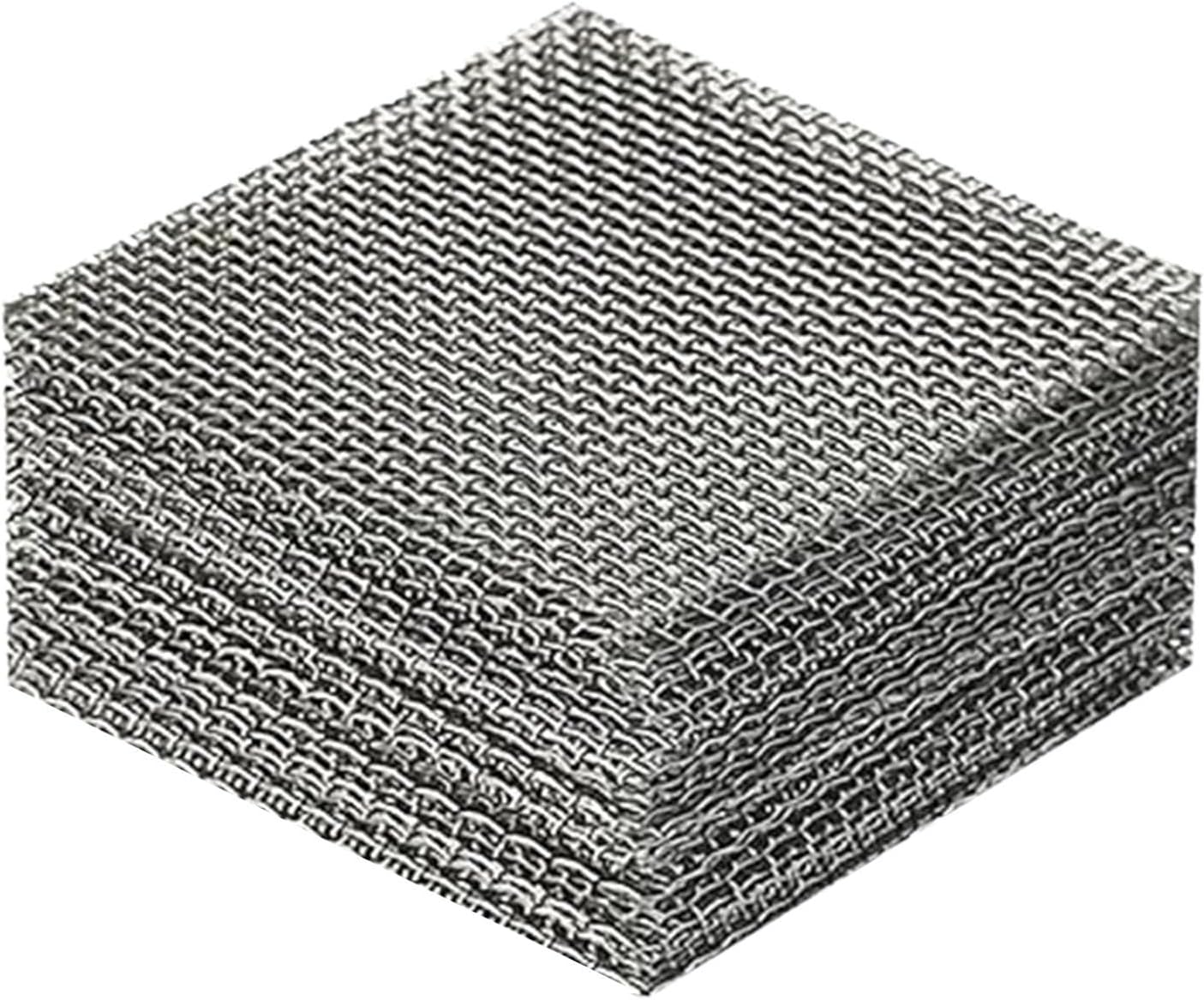 Set Mit 24 Abflussrosten – Edelstahl – Wirksamer Verstopfungsschutz – Für Ziegelwände – Küche, Bad, Außenbereich – 6,8 Cm