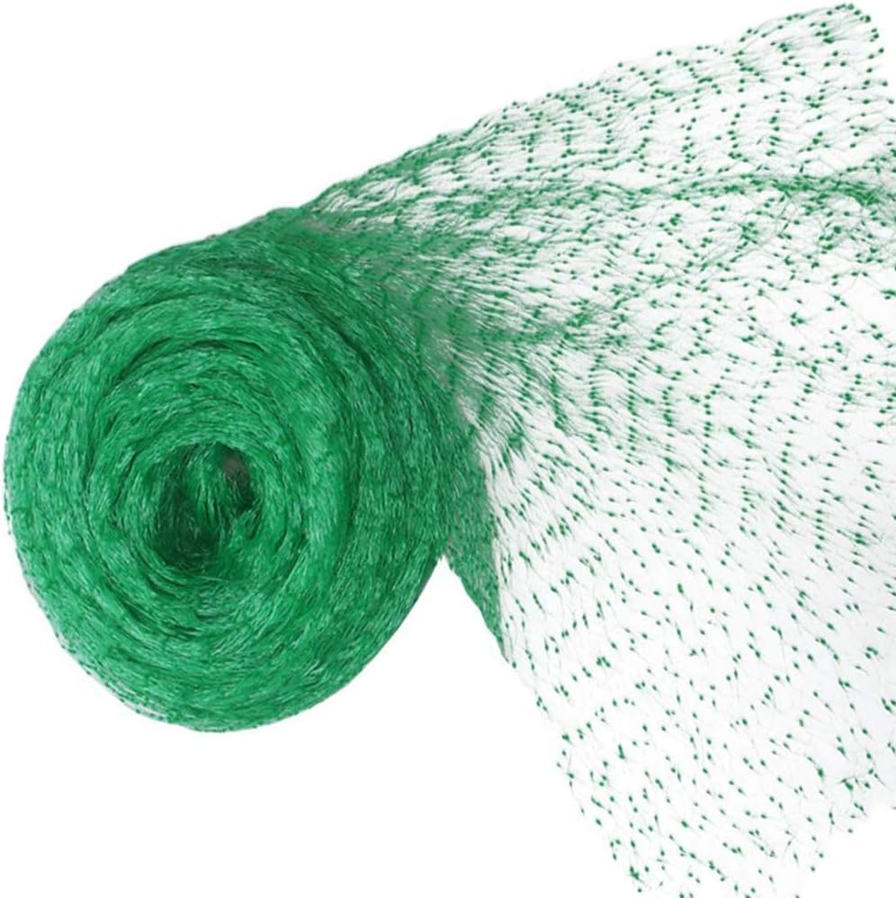 Gartensicherheitsnetz – 1-teilig – Verstärktes Grünes Nylon – 17 Mm Maschenweite – Vogel- Und Uv-beständig – Für Bäume, Gemüsegärten Und Teiche – Garantiert Diskret