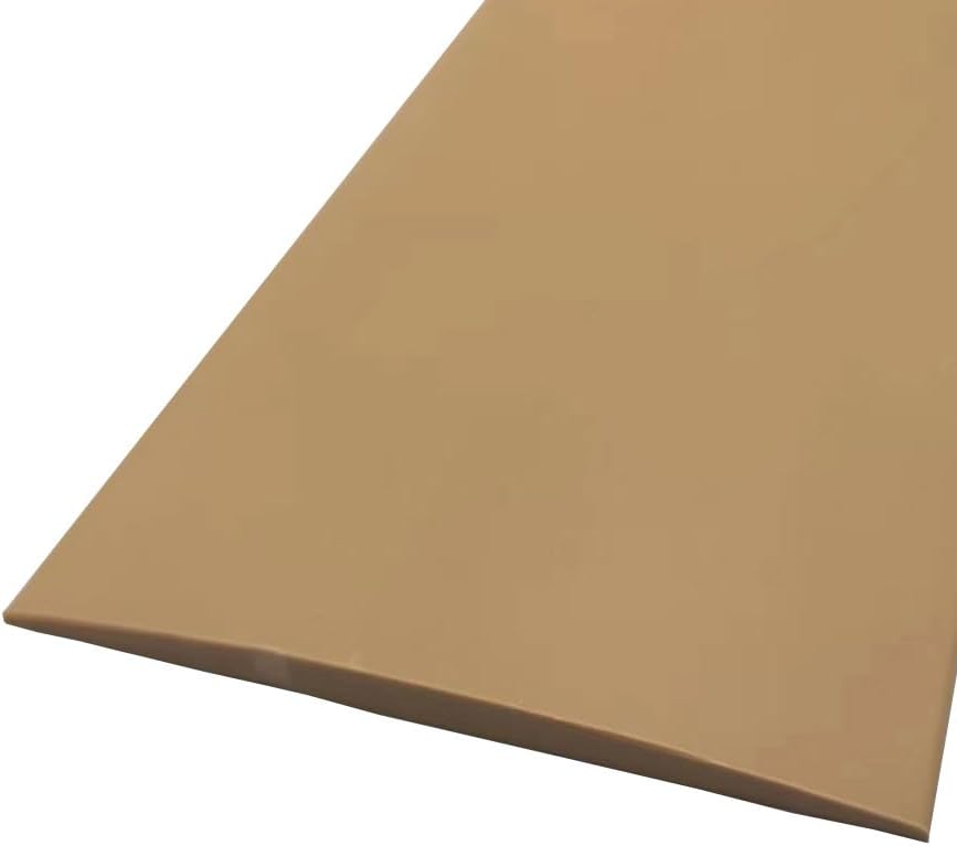 Pvc-bodenverbindungsprofil – 1-teilig – Hellbraunes, Flexibles Vinyl – Selbstklebend, Kein Bohren Erforderlich – Übergang Zwischen Fliesen Und Parkett – 100 Cm X 5 Cm