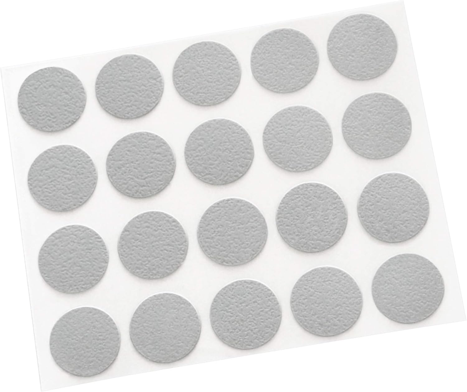 Adsamm® / 20 X Selbstklebende Schraubenkopfkappen / Hellgrau / Ø 13 Mm / Rund / Selbstklebende Kappen Mit Einer Geringen Dicke Von 0,45 Mm, Von Adsamm®