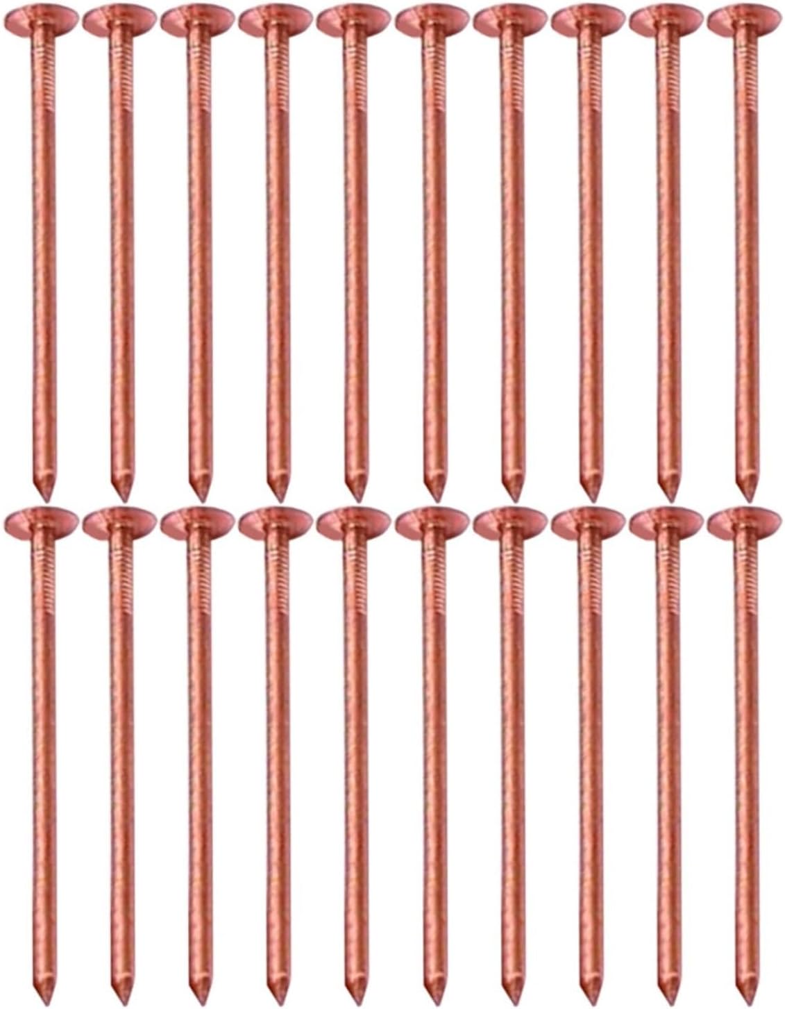 Kupfernägel Zur Wurzelentfernung – Profi-packung – Massives Kupfer – Wurzelentfernung – Gartenarbeit Und Außenbereich – 65 Mm Und 75 Mm
