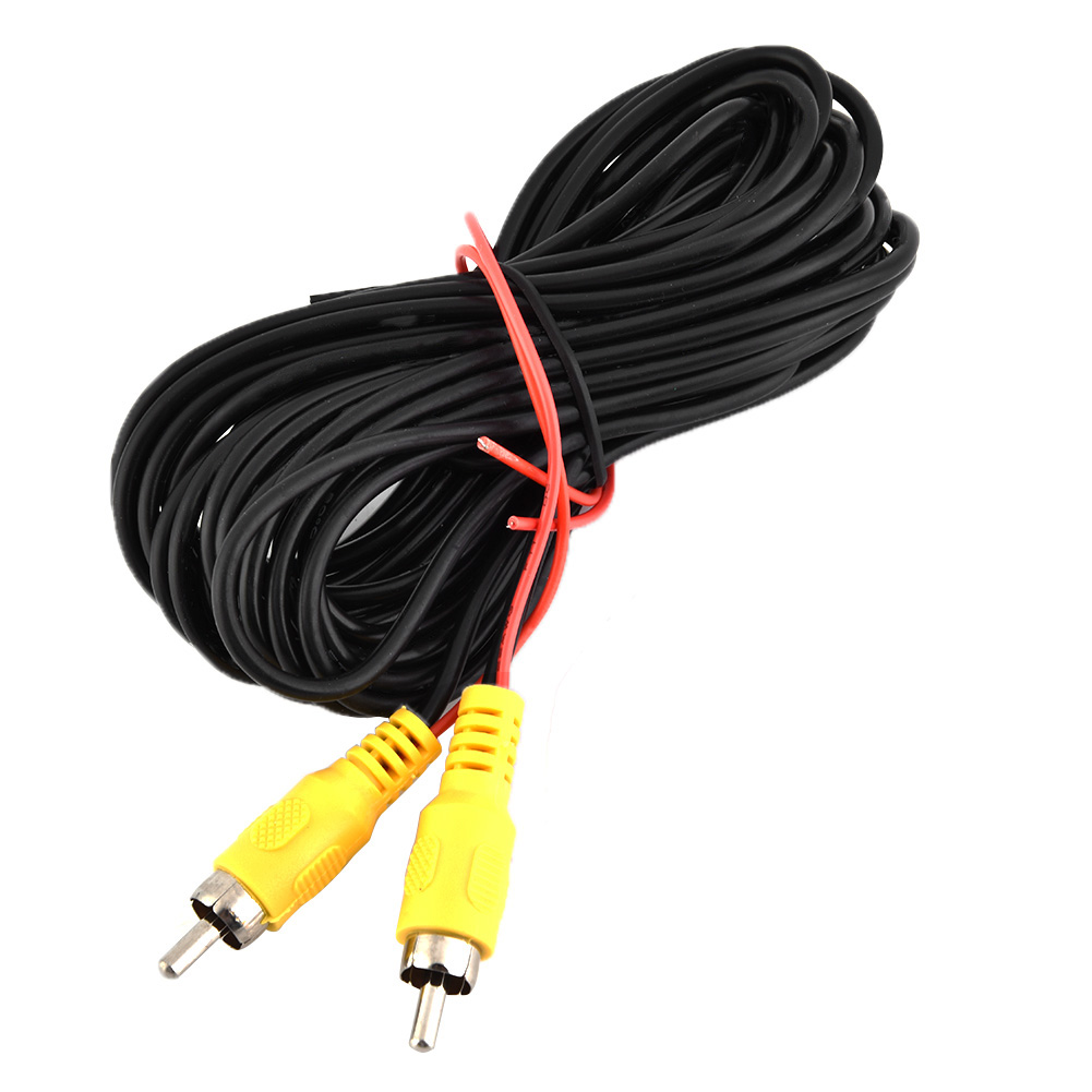 6 M Langes Rca-av-videokabel (stecker Auf Stecker) Für Rückfahrkameras.