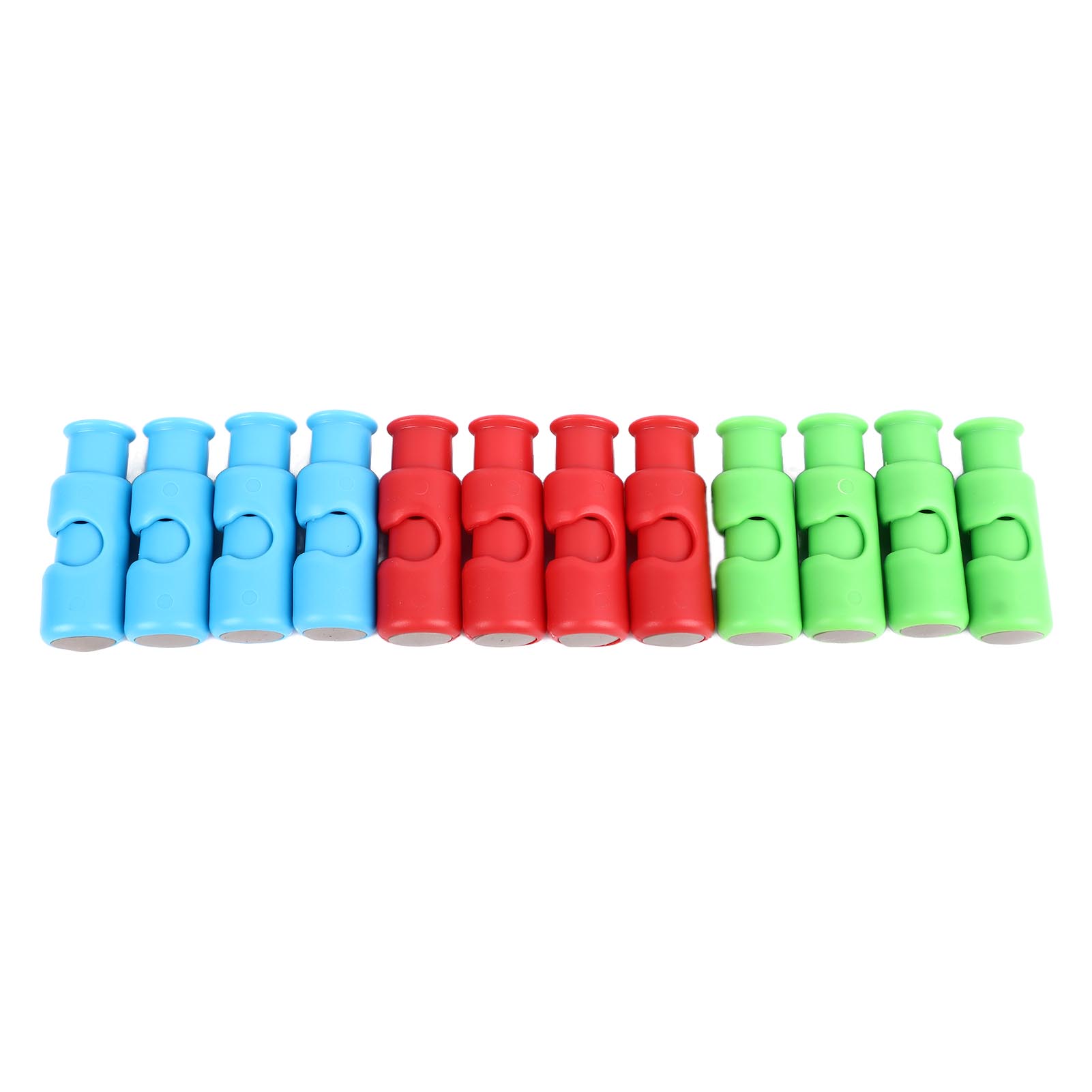 Set Mit 12 Brotbeutelclips Aus Robustem Abs-kunststoff, Erhältlich In 3 Farben. Zum Einfachen Verschließen Von Plastiktüten Für Zuhause, Küche Und Unterwegs.