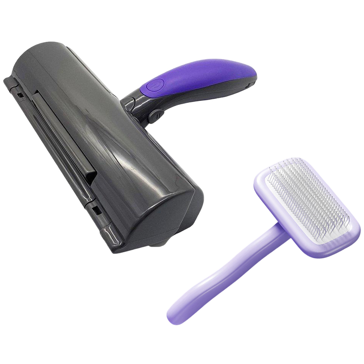 Sonic Tierhaarroller Für Alle Oberflächen Im Haus. Selbstreinigende Bürste Von Fur Daddy Für Hunde Und Katzen Mit Led-beleuchtung. Kein Klebstoff Oder Klebeband Erforderlich.