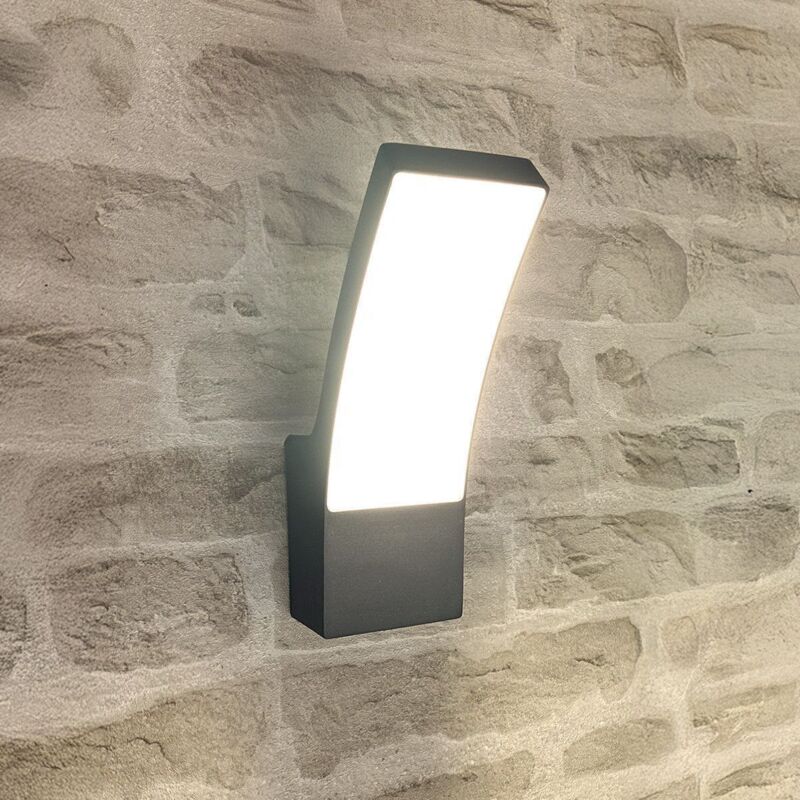 Myseloxy 12w Ip54 Led-außenwandleuchte, Farbtemperatur: Neutralweiß 4000k