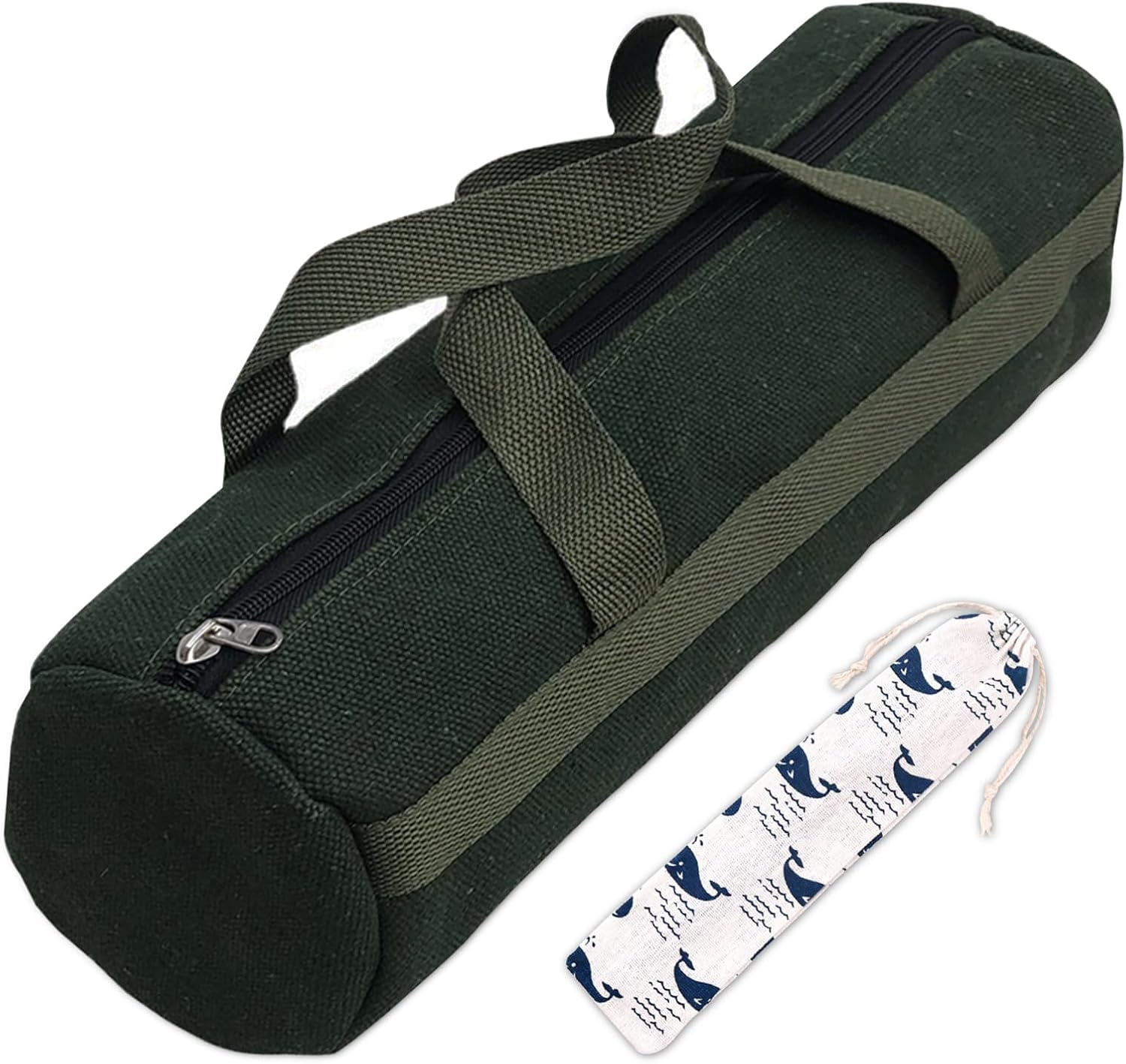 Aufbewahrungstasche Für Grillzubehör – 1 Stück – Dickes Canvas – Werkzeugschutz – Für Camping – 17,8 X 45,7 Cm