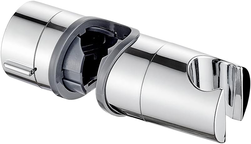 Duschkopfhalterung – 1 Stück – Chrom – Verstellbar – Badezimmer – Durchmesser 18–25 Mm