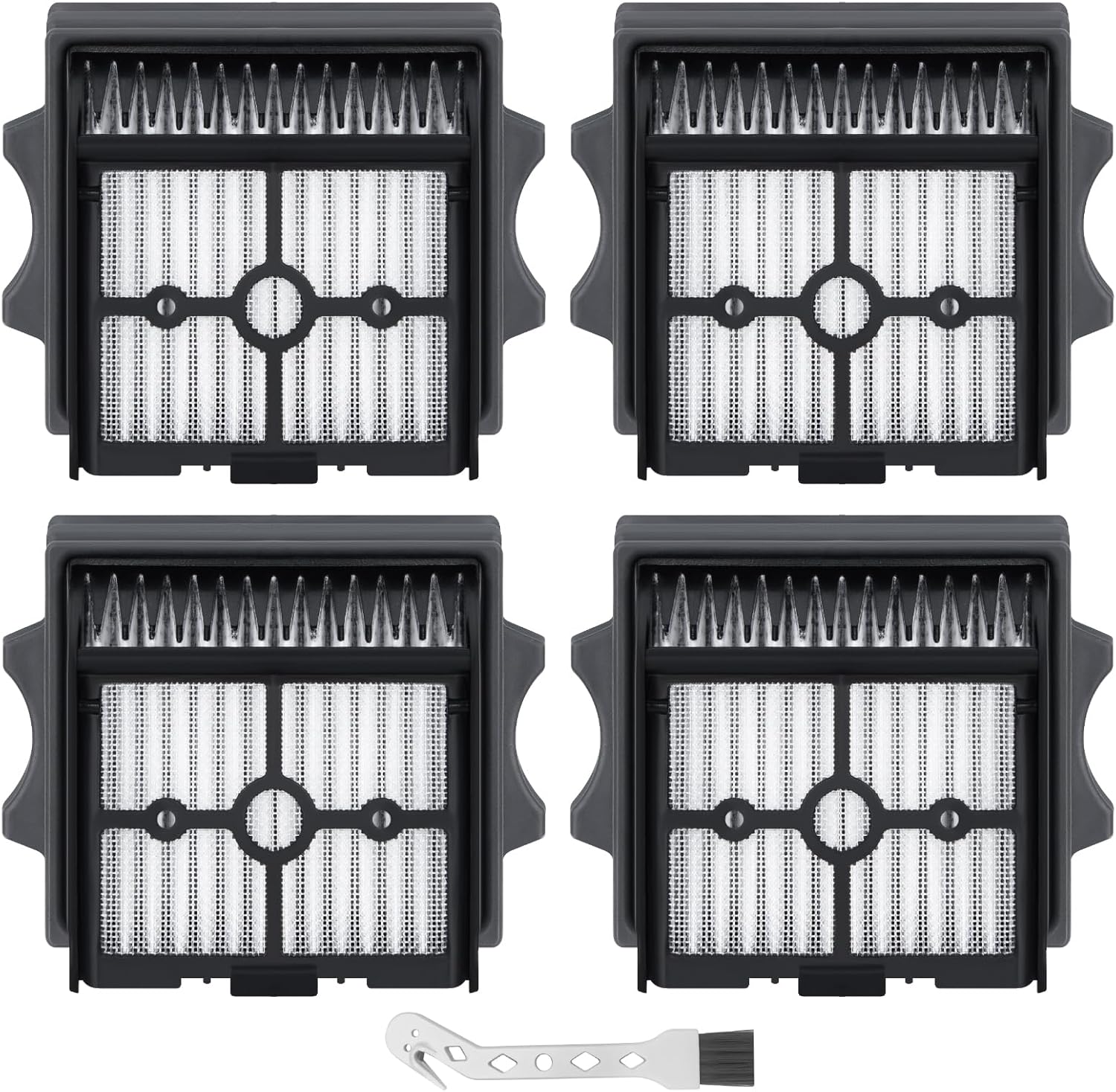 Hepa-filter – 4er-pack – Strapazierfähiges Material – Hohe Effizienz – Für Tineco Staubsauger