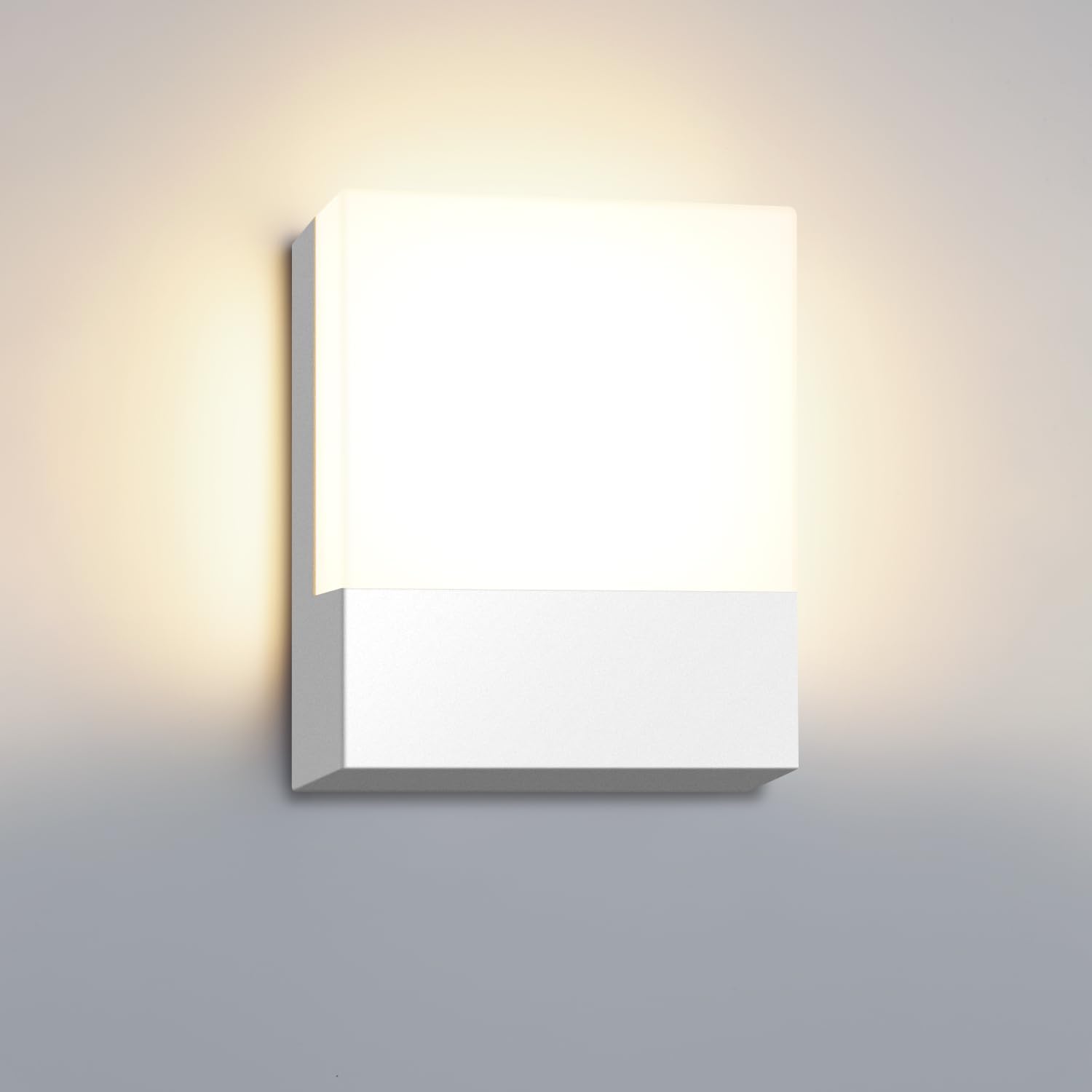 Led-wandleuchte – 1 Stück – Aluminium – 15 W, 3000 K – Ip65 Wasserdicht – Wohnzimmer, Schlafzimmer, Flur