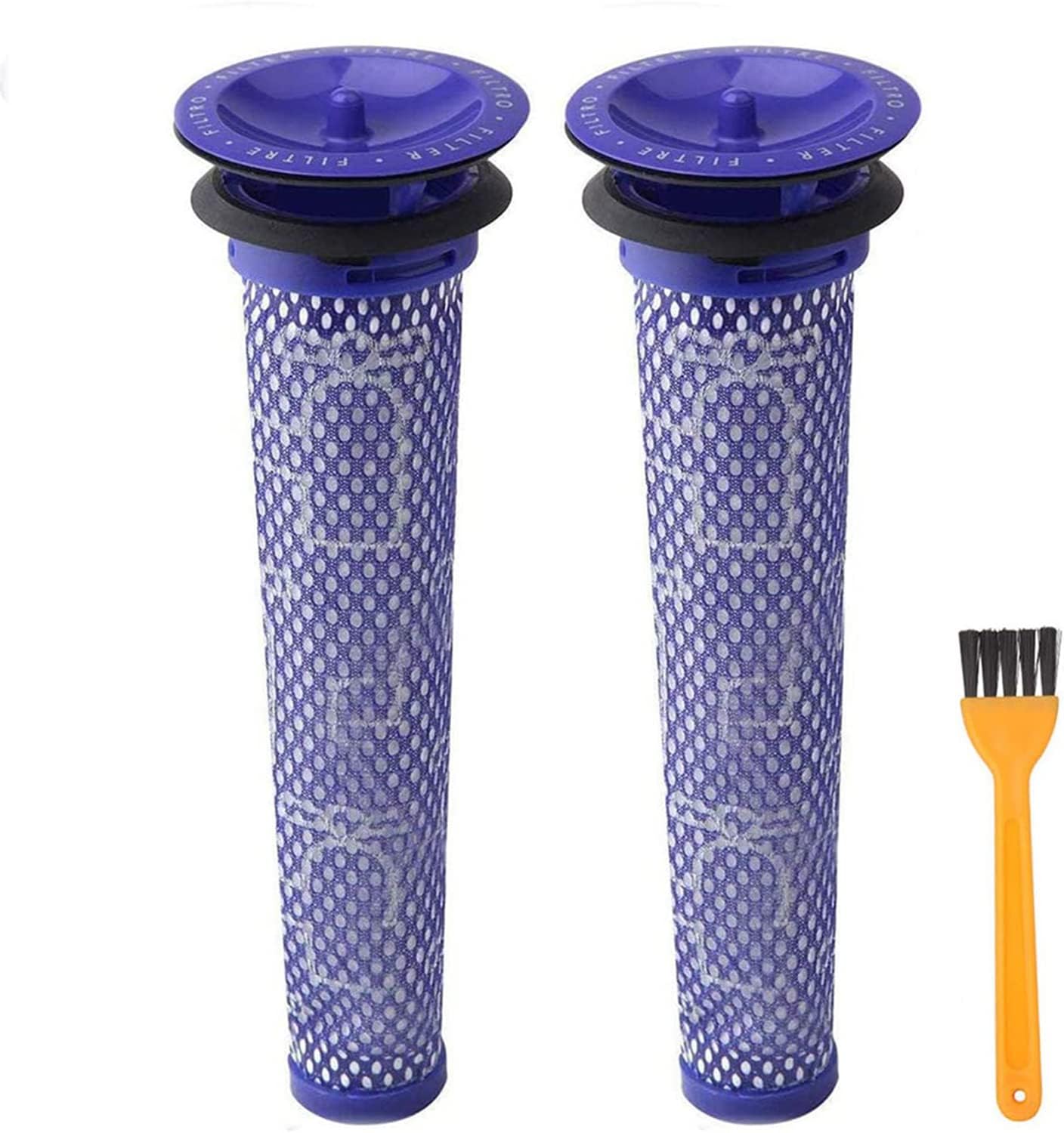 Filter - 2er-pack - Waschbar - Kompatibel Mit Dyson V6 V7 V8 Dc58 - Für Akku-staubsauger