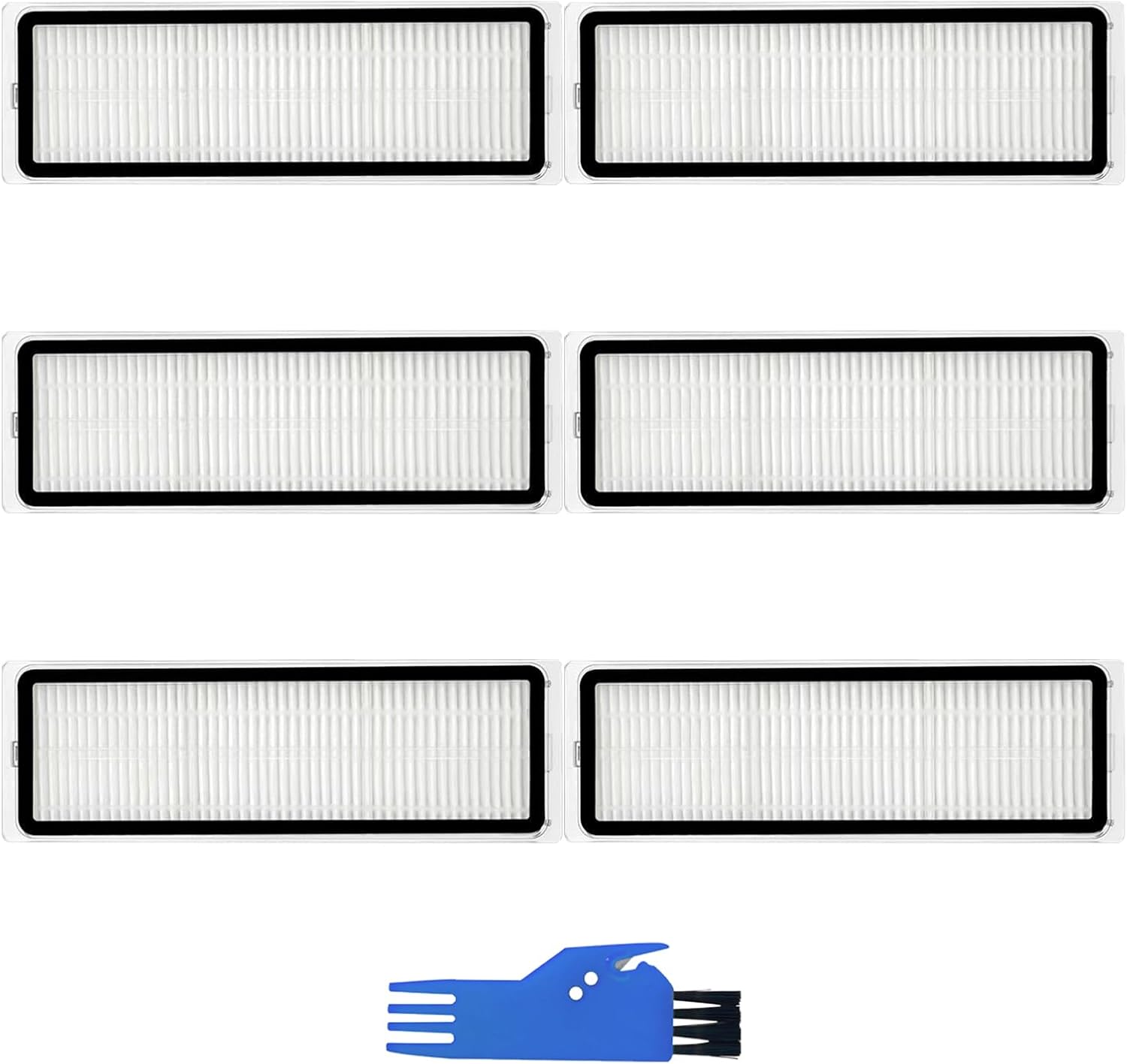 Hepa-filter – 6er-pack – Waschbar – Für Xiaomi X20 Max Pro Saugroboter 5