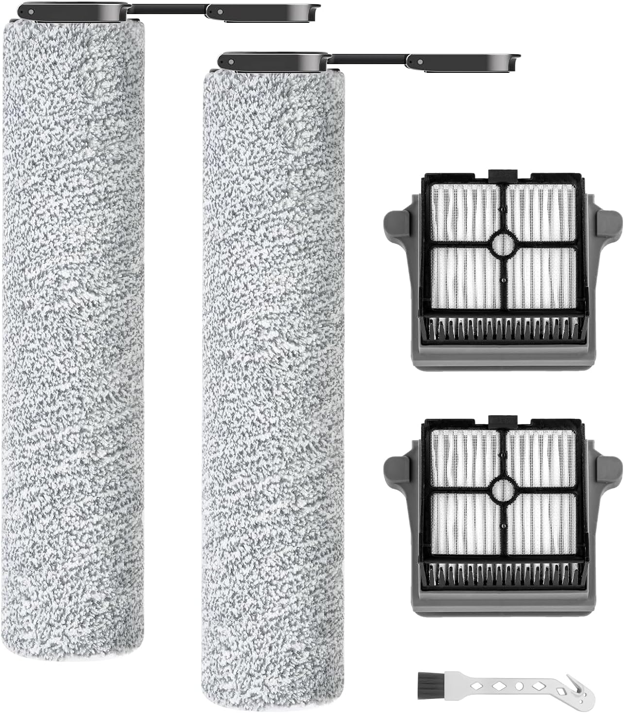 Bürstenwalze Und Hepa-filter – 2 Walzen + 2 Filter – Für Tineco S7 Combo