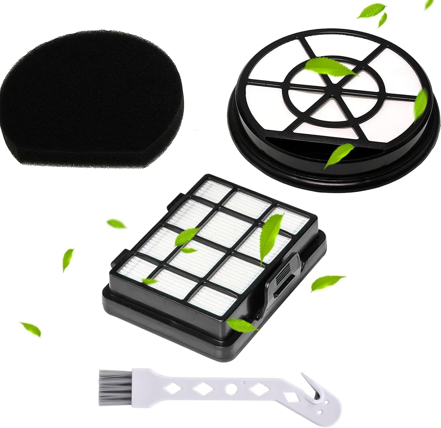 Staubsaugerfilter – 2er-pack – Schaumstoff Und Stoff – Waschbar Und Wiederverwendbar – Für Serie 2 Bgc05 Bgs05 – Kompatibel Mit Amazon Basics