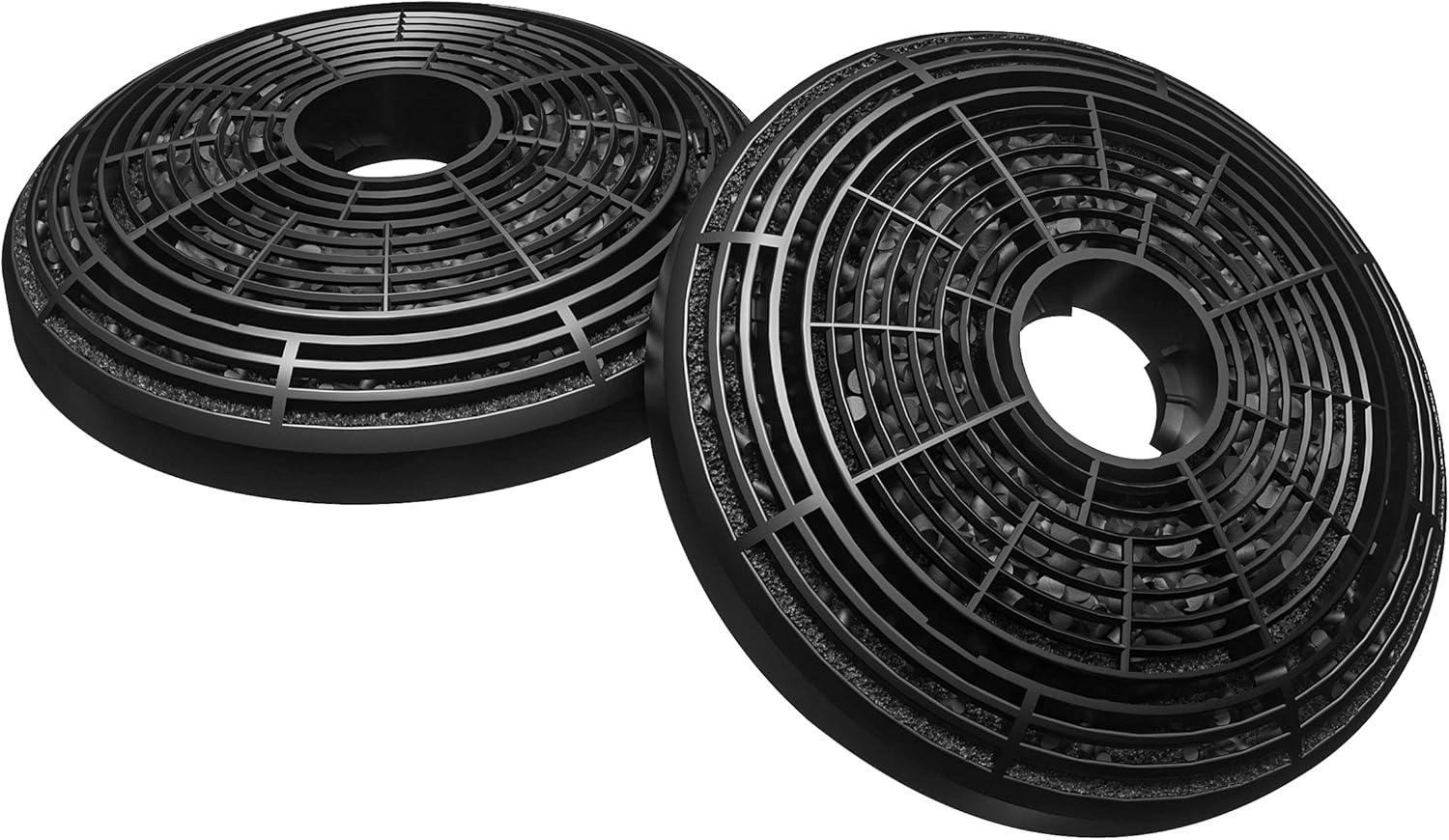 Aktivkohlefilter – 2er-pack – Für Dunstabzugshauben – Geruchsbeseitigung – Kompatibel Mit Bestimmten Modellen