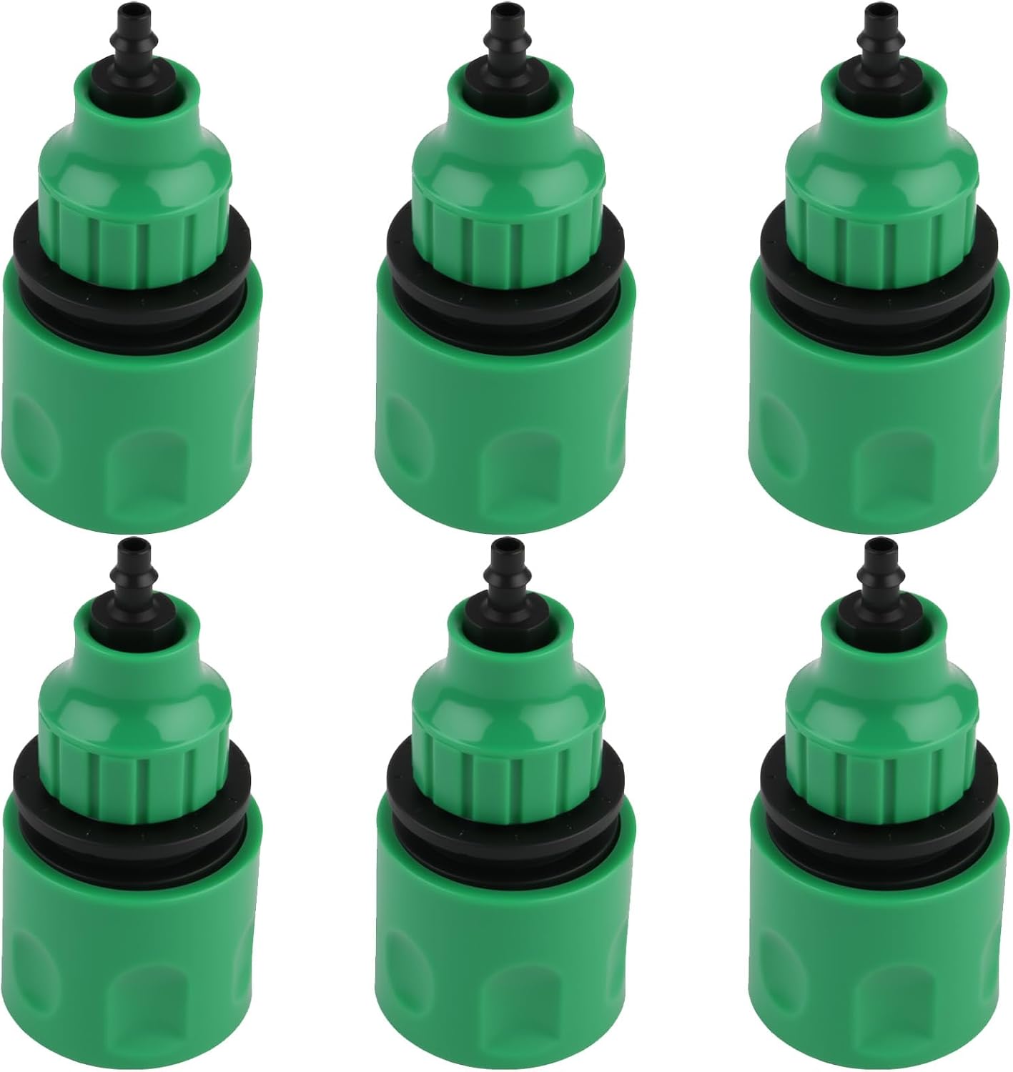Gartenschlauchverbinder – 6er-pack – Kunststoff – Schnellkupplung 4–9 Mm – Gartenbewässerung