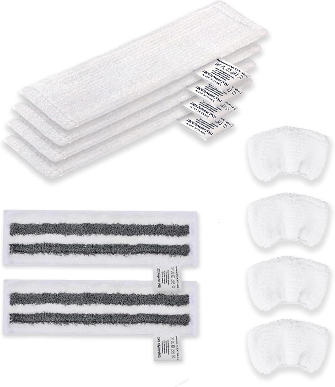 10er-pack Mikrofasertücher – Kompatibel Mit Kärcher Easyfix – Waschbar – Für Böden Und Düsen – Sc1 Bis Sc5