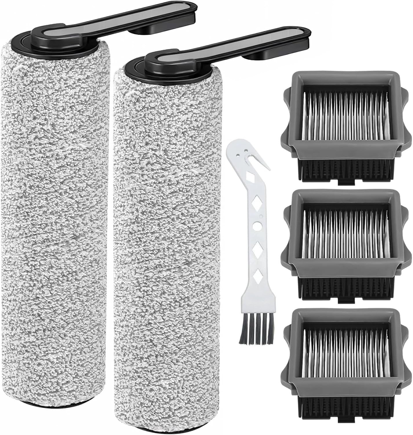 Tineco S5 Zubehörset – 6-teilig – Mikrofaser Und Nylon – 99,97 % Filtration – Für Hartböden – Kompatibel Mit S5 Pro
