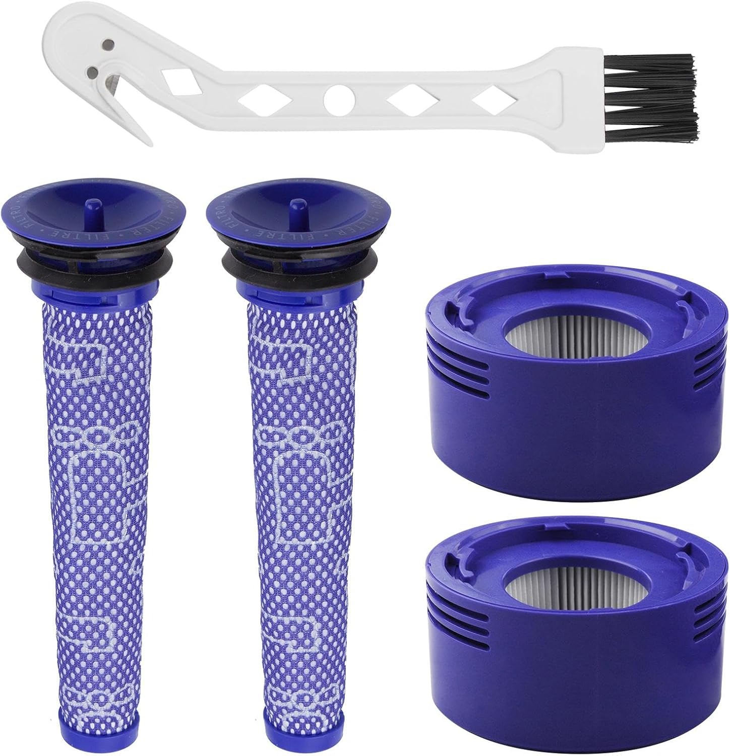 Staubsaugerfilter – 4er-pack – Waschbares Hepa-material – Für Dyson V7 V8 – Ersatzteil 965661-01