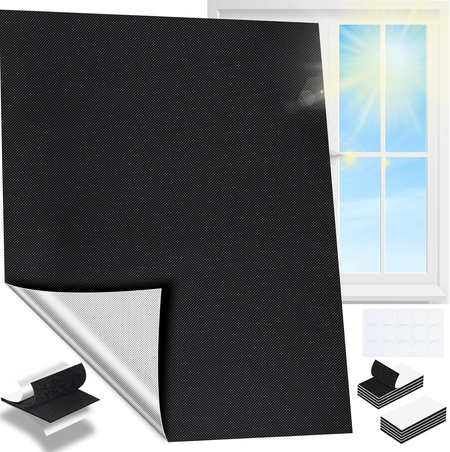 Verdunkelungsrollo – 1-teilig – Dreilagiges Gewebe – Wärmedämmung – Für Wohnmobil-dachfenster – 200 X 145 Cm