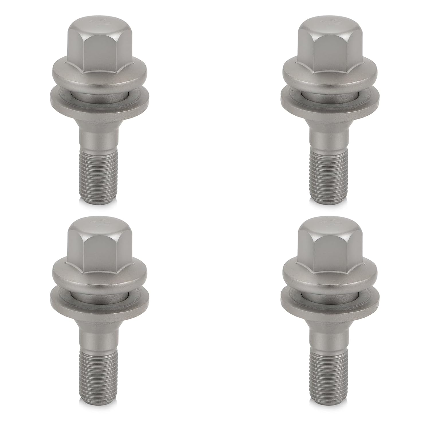 Radbolzen – 4er-set – Chromstahl – M12 X 1,25 – Sechskant – Für Peugeot Citroën