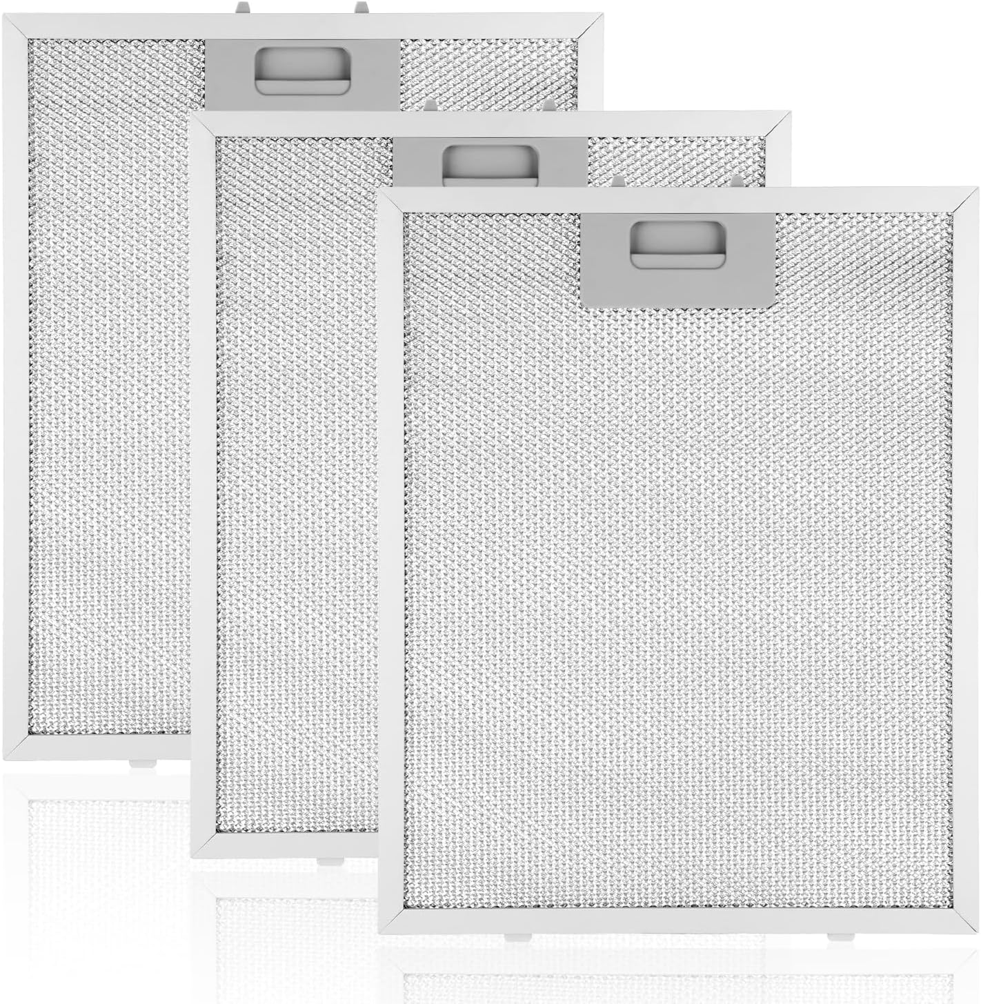 Dunstabzugshaubenfilter – 3er-pack – Aluminium – 5-lagig – Fettabweisend – Küche – 320 X 260 Mm