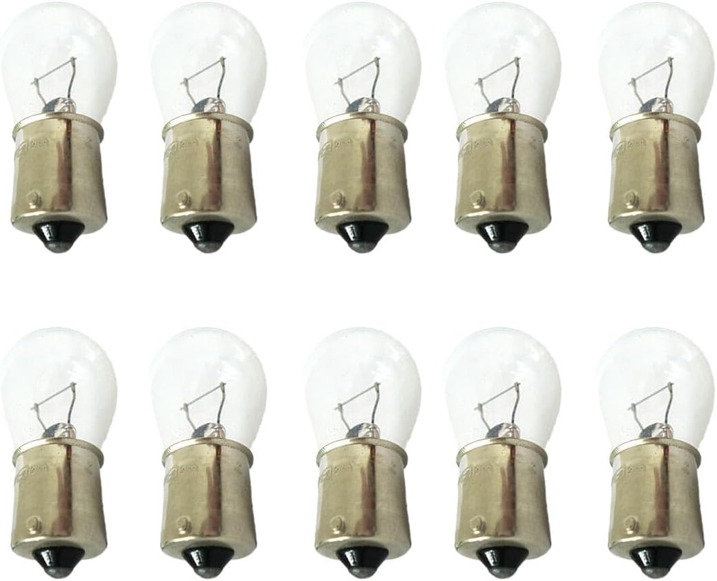 Halogenlampe – 10er-pack – P21w Ba15s – 12 V, 21 W – Für Auto Und Motorrad