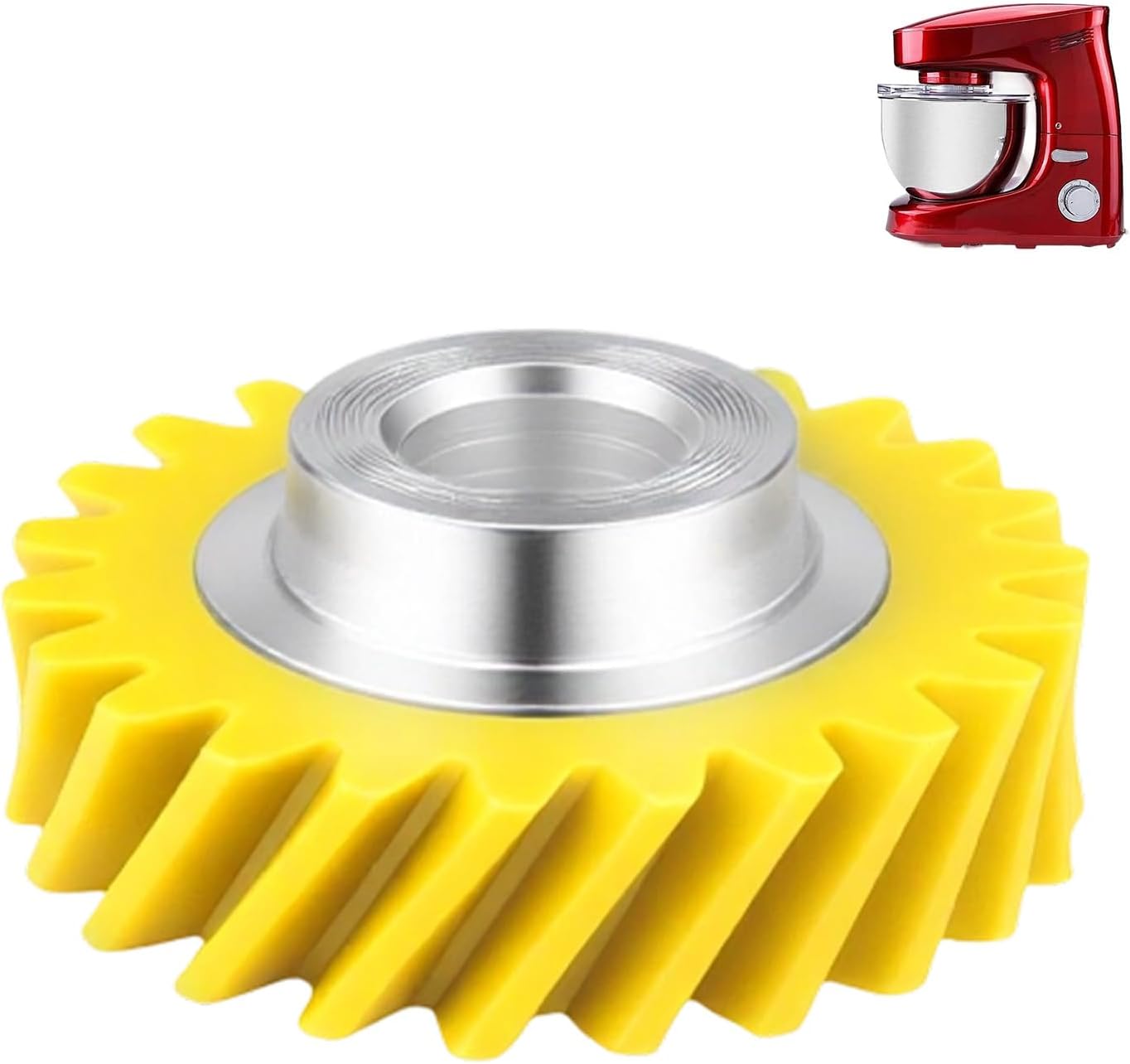 Schneckengetriebe W10112253 - 1 Stück - Kunststoff Und Metall - Für Kitchenaid Küchenmaschinen Mit Schüsselheber Und Kippkopf