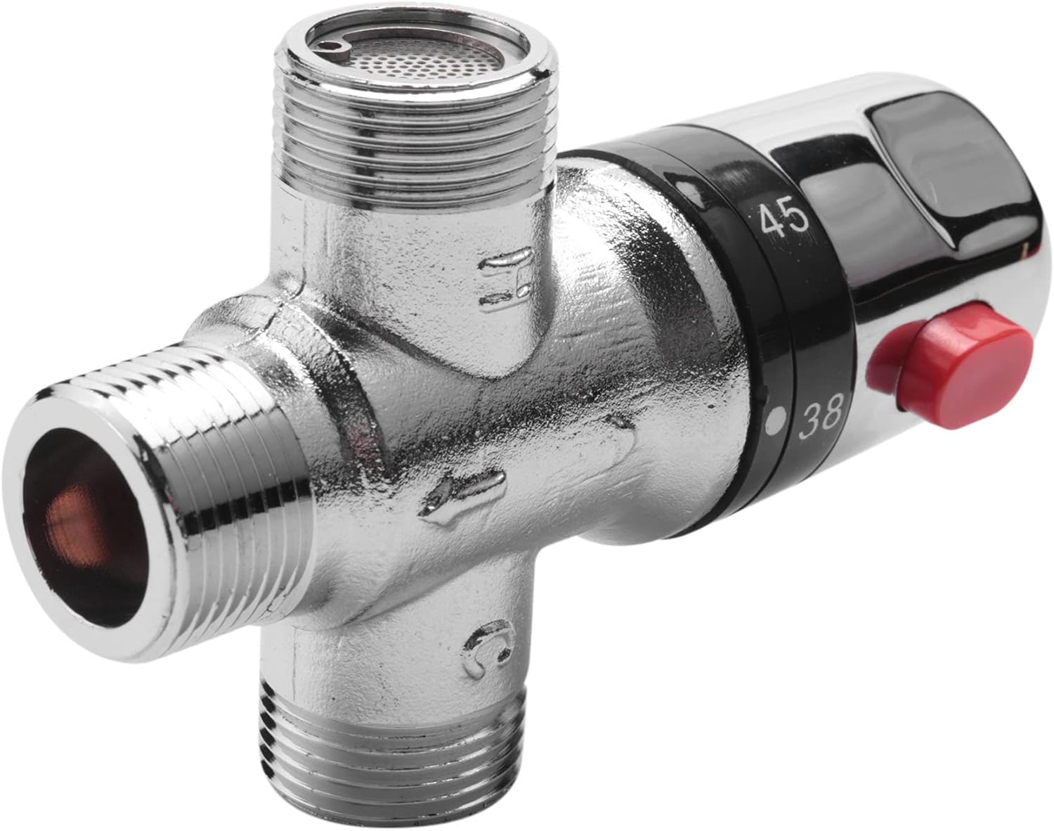 3-wege-thermostat-mischventil – 1 Stück – Kupfer – Dn20 3/4 Zoll – Temperaturregelung – Solarheizung