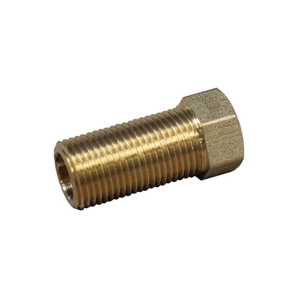 1/2"-verlängerungsstück Aus Messing Mit Außengewinde Auf Innengewinde – 40 Mm – Heizungsanschluss