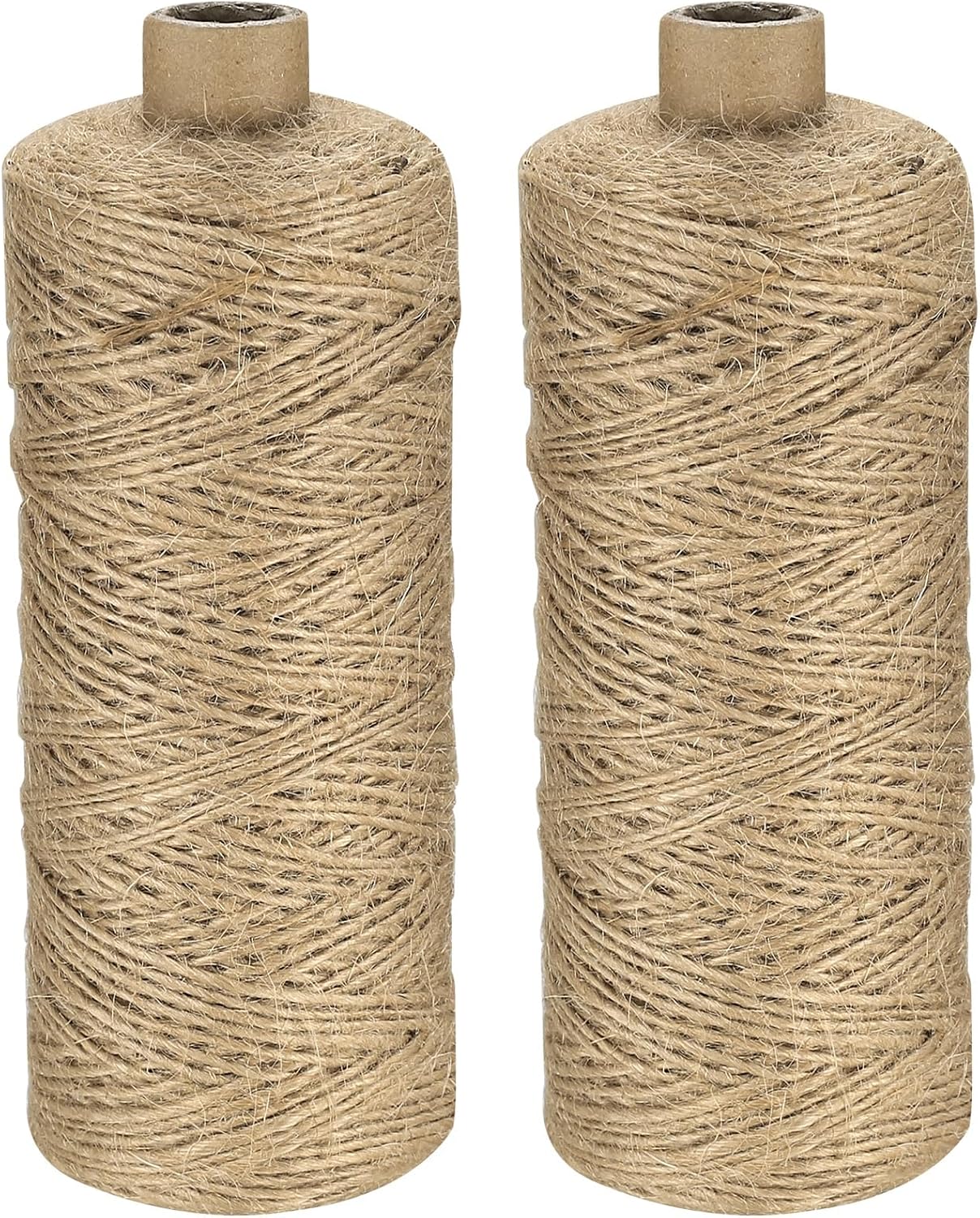 Juteschnur – 2 Rollen – Natur – 1 Mm X 200 M – Stark – Für Gartenarbeit Und Dekoration