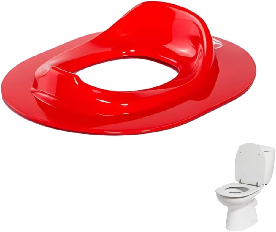 Kinder-wc-sitzverkleinerer – 1 Stück – Kunststoff – Wc-sitzverkleinerer – Ab 24 Monaten – Farbe Zufällig