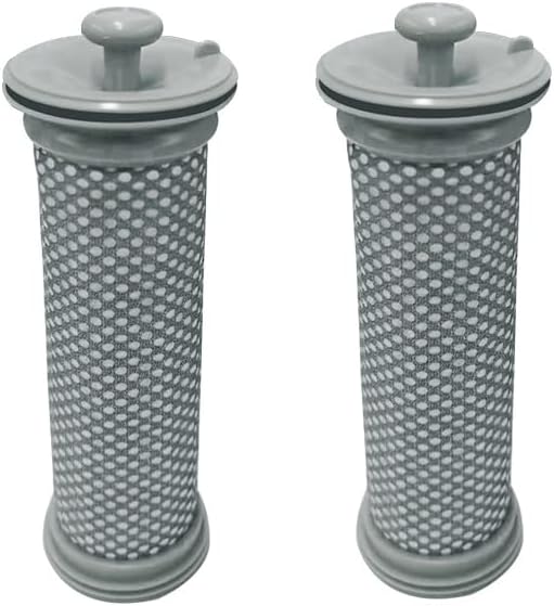 Filter – 2er-pack – Kunststoff Und Stoff – Waschbar – Für Tineco A10, A11, S11 Und S12 Staubsauger – 12,9 X 4,1 Cm