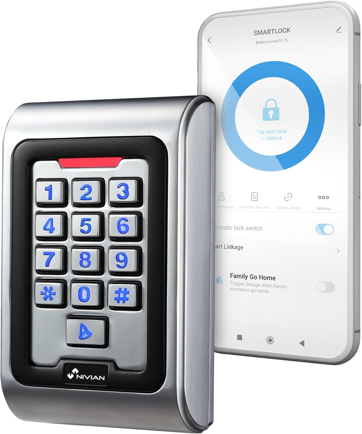 Zutrittskontrolle – 1 Stück – Zinklegierung – Em-pin-wlan-karte – Homeoffice – Ip68