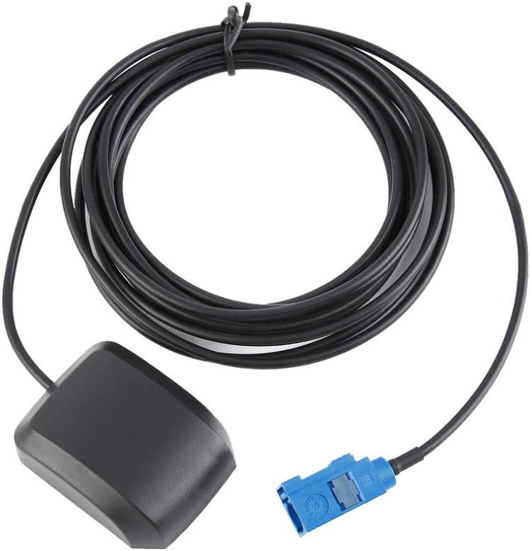 Aktive Gps-antenne – 1 Stück – Fakra-c – 28 Db Verstärkung – Kompatibel Mit Fahrzeugen Von Dodge, Jeep Und Chrysler – 3 M Kabel