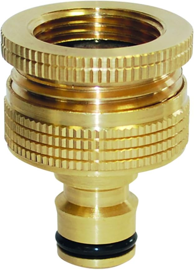 Boutte 0832651 Adf26+3420 Automatischer Messing-wasserhahnanschluss, Innengewinde, 26 X 34, Mit Reduzierstück 20 X 27