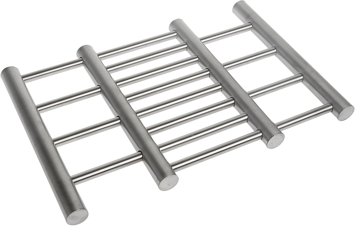 529961 Ausziehbarer Edelstahl-untersetzer Für Töpfe, Pfannen Und Auflaufformen – Ausziehbar Von 20 Bis 38 Cm X 22,5 Cm
