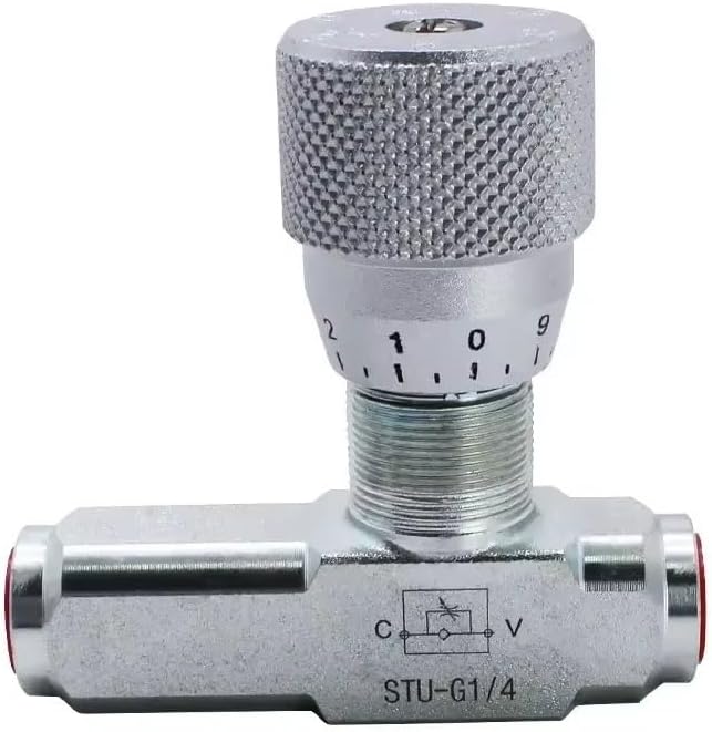 Stu-g1/4 Hydraulisches Steuerventil Aus Kohlenstoffstahl, Durchflussregelung 46 Gpm, Druckregelung 5800 Psi Für Zylinder Und Motoren