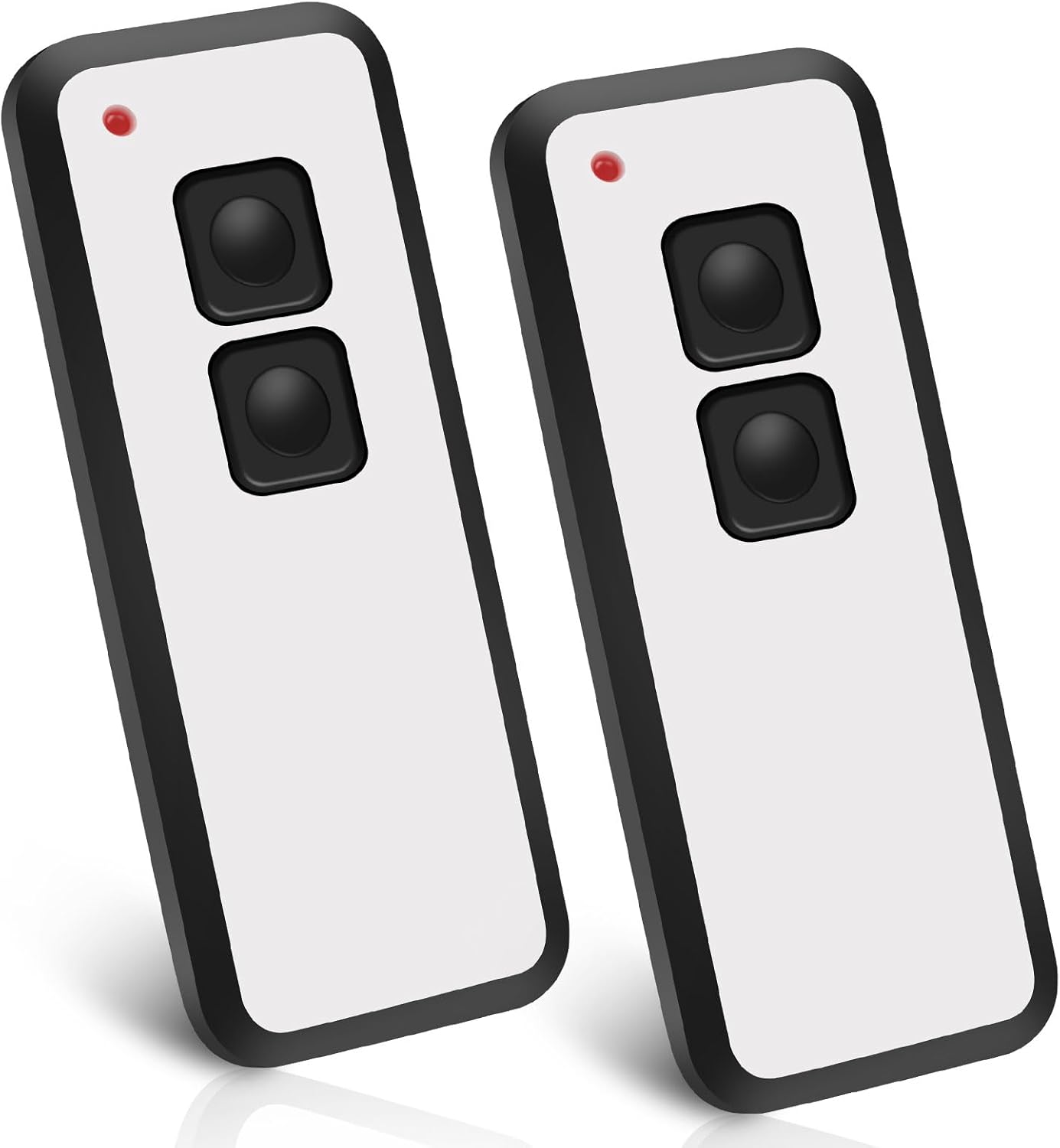Garagentor-fernbedienung 433,92 Mhz, 2er-pack, Kompatibel Mit Novoferm Novotron 522, 524, 502, Max43-2, 512, Mix 43-2, 2 Kanäle, Schlüssel, Tor, Haus
