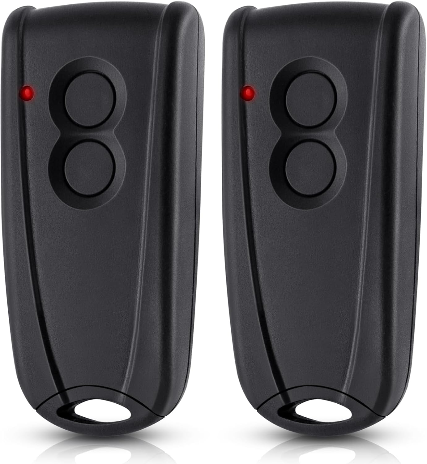 Garagentor-fernbedienung 433 Mhz, Kompatibel Mit Hörmann Ecostar Und Tubauto, 2er-pack, Robustes Metallgehäuse Für Automatische Tore
