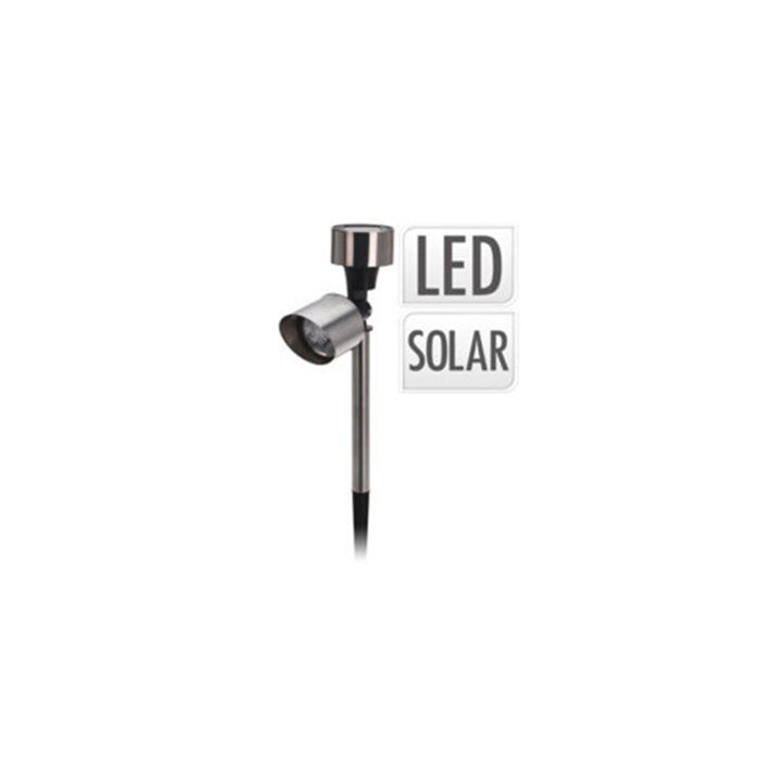 1 Solarstrahler, Edelstahl, Amorphes Panel, Ni-mh-akku, Gartenterrasse