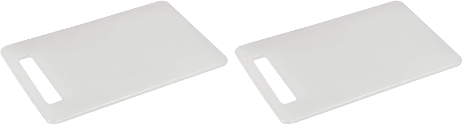 Schneidebrett – 2er-set – Mehrfarbiges Polyethylen – Hygienisch Und Langlebig – Für Den Täglichen Gebrauch In Der Küche – 25 X 15 Cm