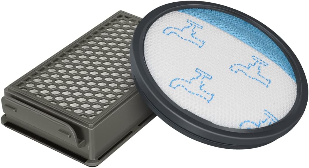 Hepa-filter Und Schaumstoff – 2 Stück – Kompatibel Mit Rowenta, Moulinex Und Tefal – Für Kompakte Zyklon-staubsauger – Ersatzteil Zr005901
