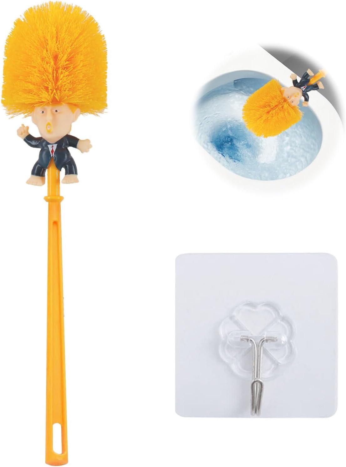 T-rump Toilettenbürste, T-rump Toilettenbürste, T-rump Toilettenbürste, T-rump Toilettenbürste, Toilettenbürsten Und Halter, Für Badezimmer Oder Gästetoilette, Lustiges Geschenk