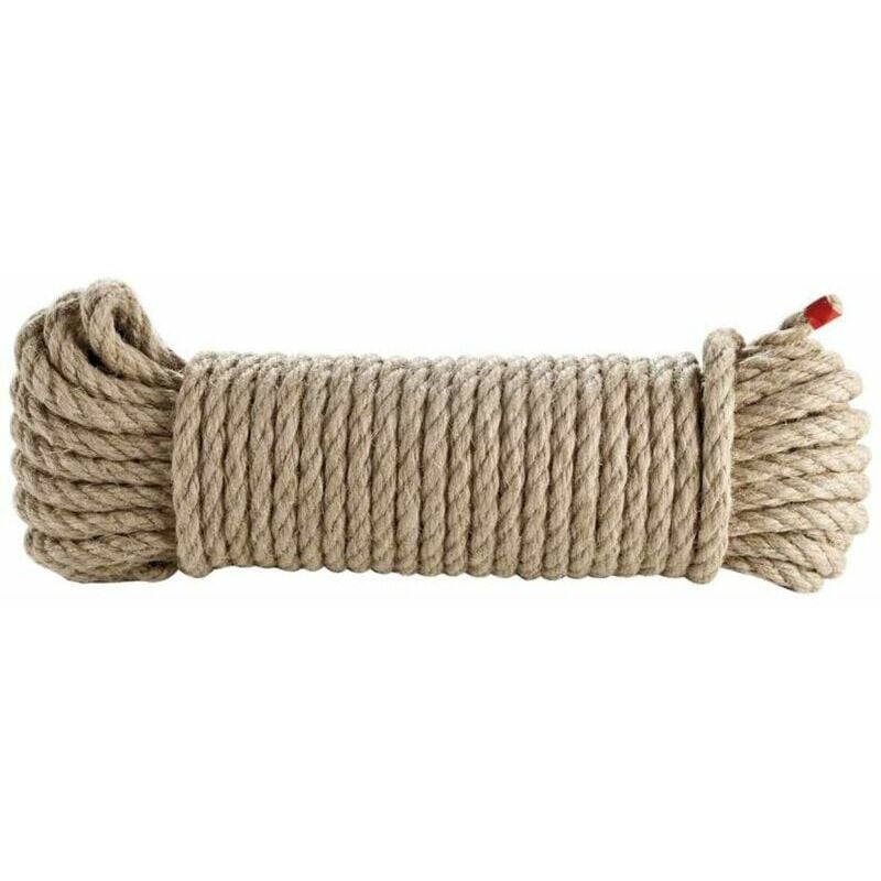 12 Mm X 20 M Naturhanfseil - 12 Mm X 20 M Naturhanfseil
