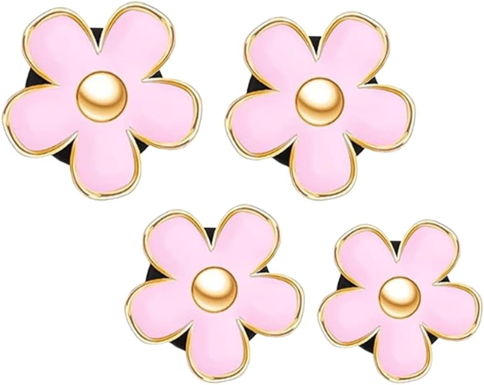 Gänseblümchen-lüftungsschlitzclips Fürs Auto, 4 Stück, Dekoration Für Die Lüftungsschlitze Im Auto, Lufterfrischerclips Fürs Auto, Wohnzimmer, Büro, Zuhause, Innenausstattung