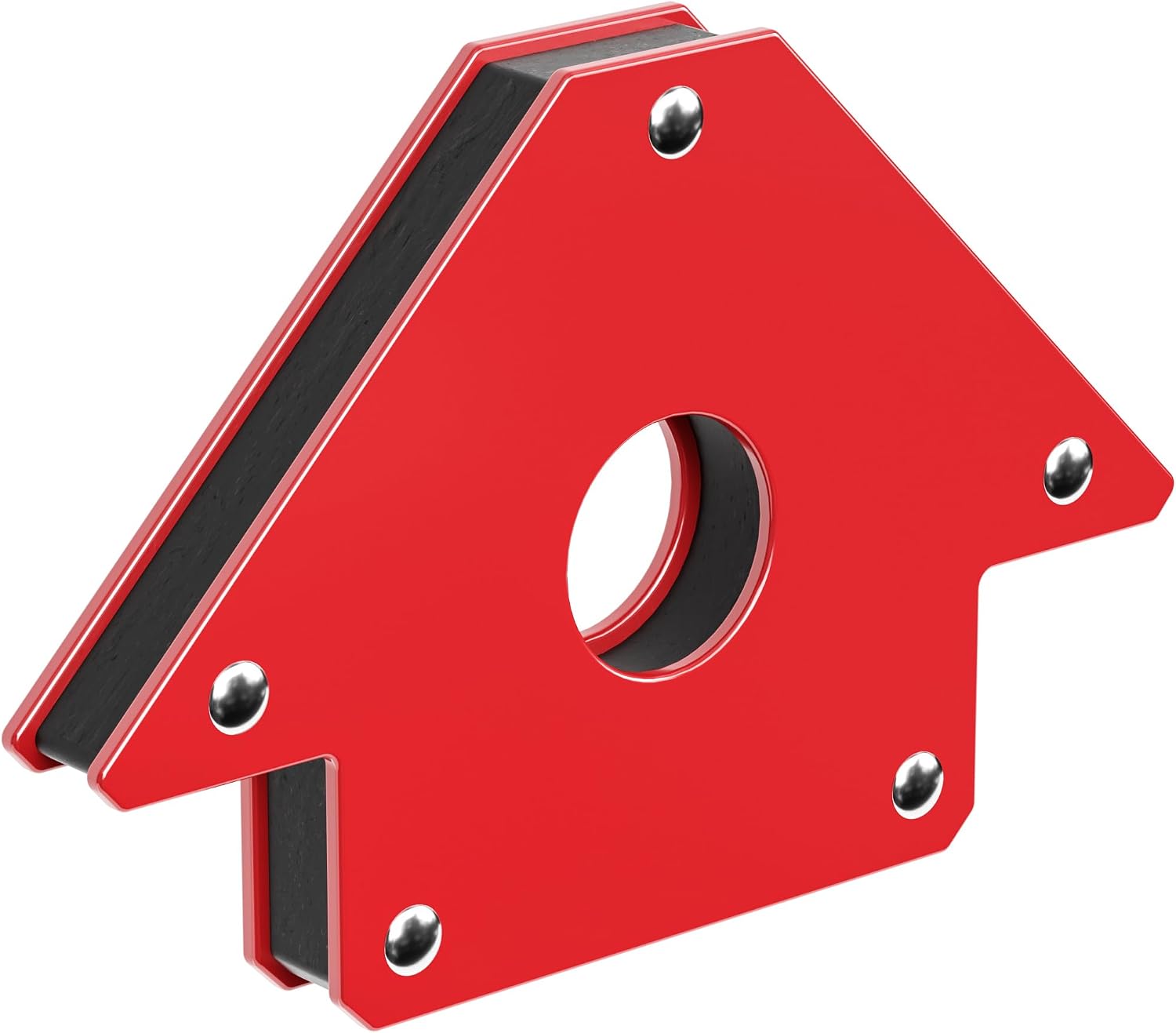 Magnetischer Winkel – 1 Stück – Stahl – 32 Kg Haltekraft – Winkel 45°, 90°, 135° – Schweißbar