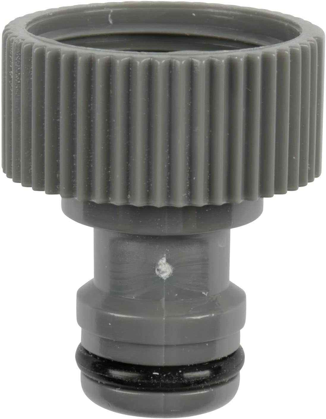 Gartenschlauchverbinder – 1 Stück – Schwarzer Kunststoff – 3/4"-innengewindeanschluss – Für Den Außenbereich – 20 X 27 Mm